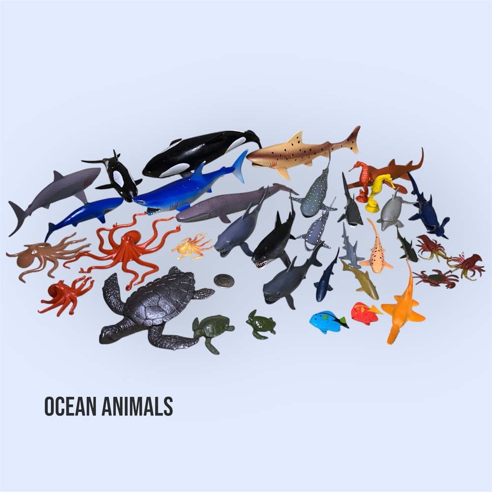 Ocean Animals Toy Set
